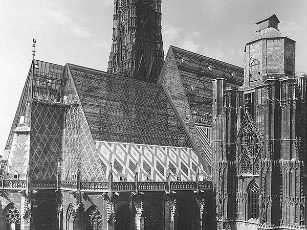 Konstruktion des neuen Daches